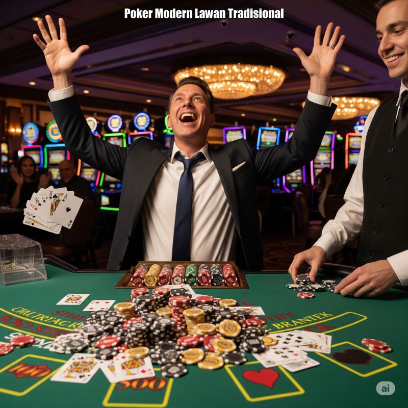 Poker Modern Lawan Tradisional